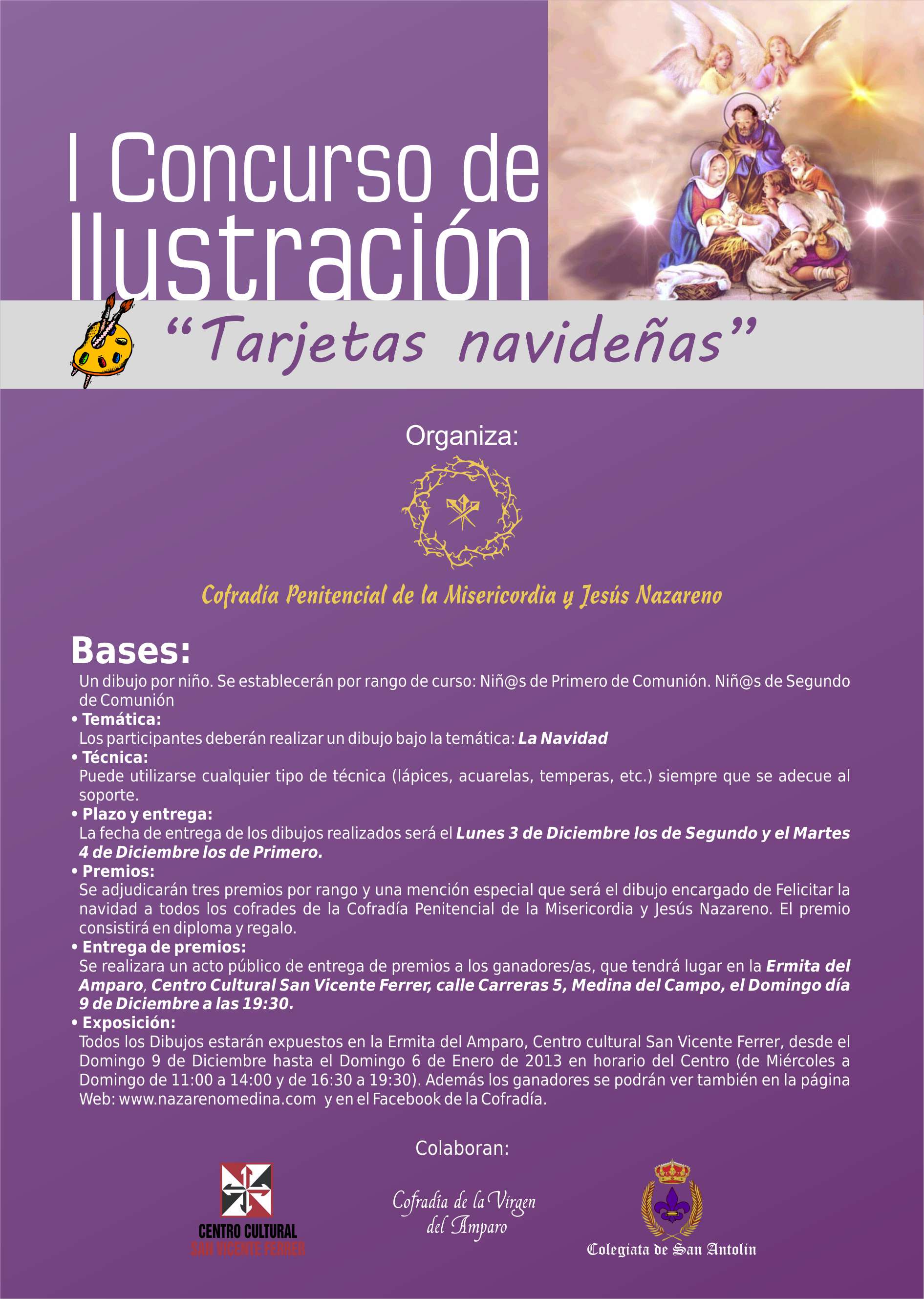 cartel concurso dibujo